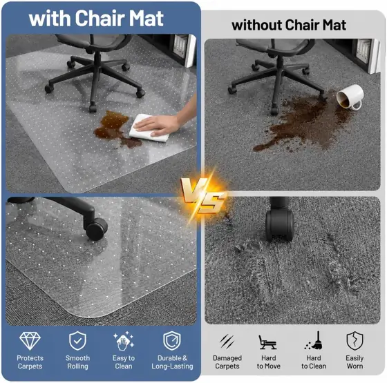 Office Chair Mat for Carpeted… — Photo 2