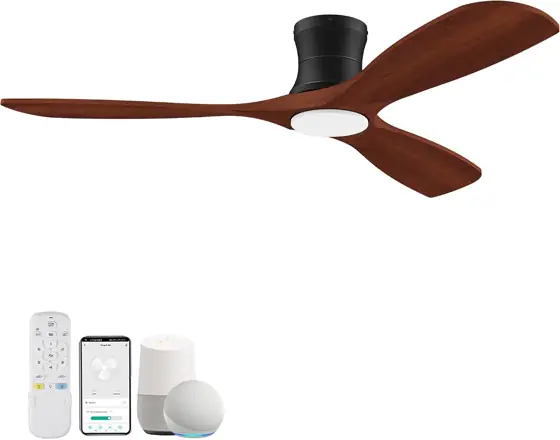 52" Smart Ceiling Fan with… — Photo 1