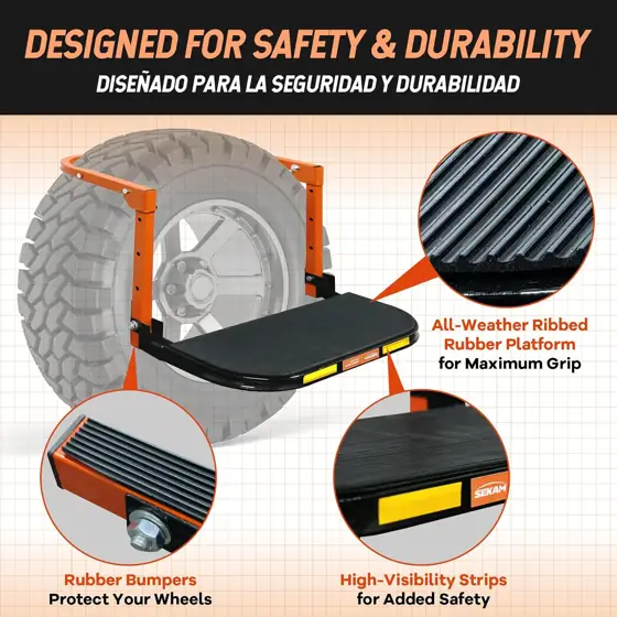 SEKAM Folding Tire Step for… — Photo 2