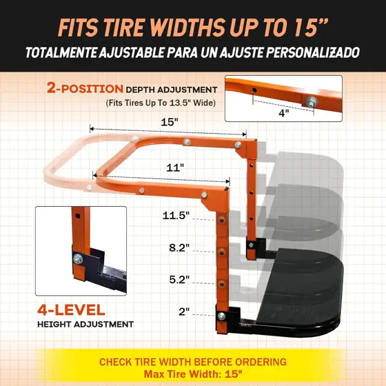SEKAM Folding Tire Step for… — Photo 3