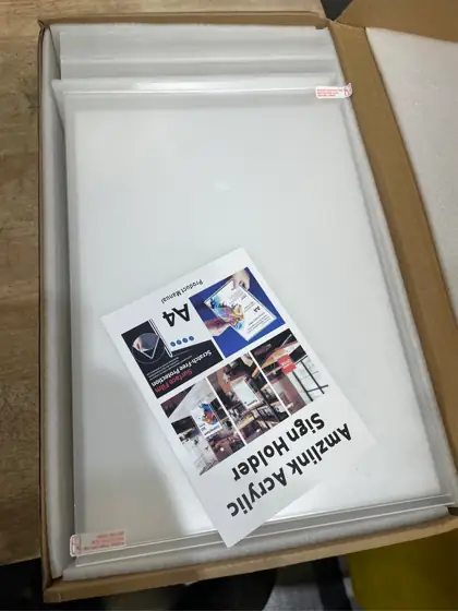 Amzlink 10 Pack Acrylic Sign… — Photo 4