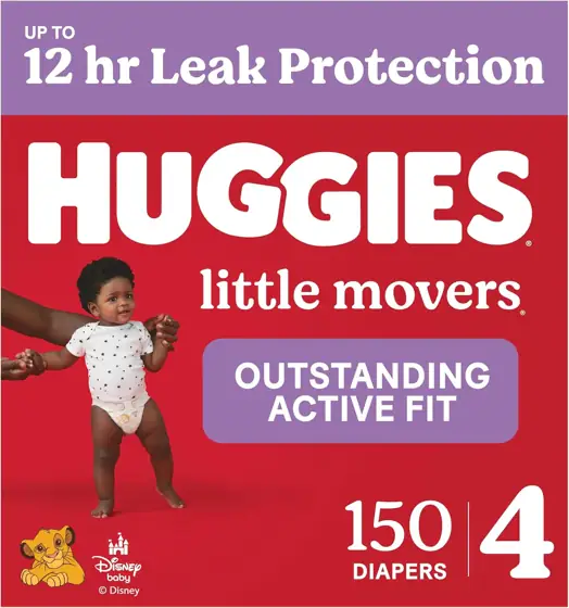 Huggies Little Movers Diapers Size… — Photo 1
