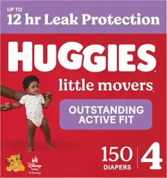Huggies Little Movers Diapers Size… — Photo 1