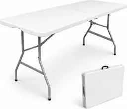 6ft Folding Table with Handle,… — Photo 1