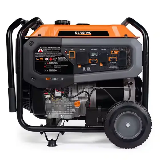 Generac 12500/9500-Watt Tri-Fuel Portable Generator… — Photo 2