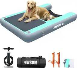 AWSUM Inflatable Dog Water Boat… — Photo 1