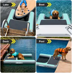 AWSUM Inflatable Dog Water Boat… — Photo 2