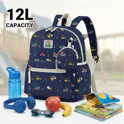 Corduroy Toddler Backpack for Boys… — Photo 2