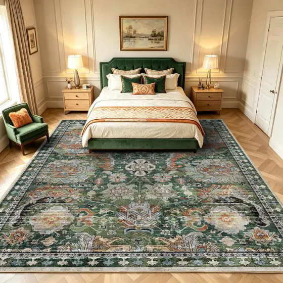 RUGSURE Washable Area Rugs -… — Photo 2