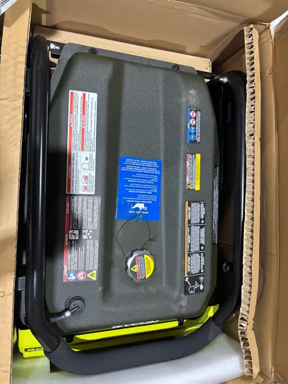 8000-Watt Recoil Start Gasoline Powered… — Photo 4