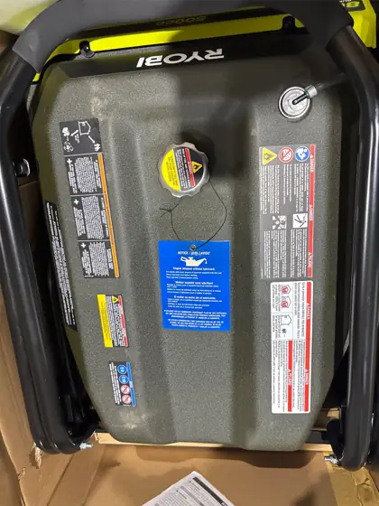 8000-Watt Recoil Start Gasoline Powered… — Photo 5