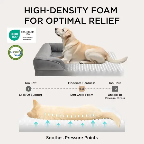 Bedsure Orthopedic Dog Beds Large… — Photo 3
