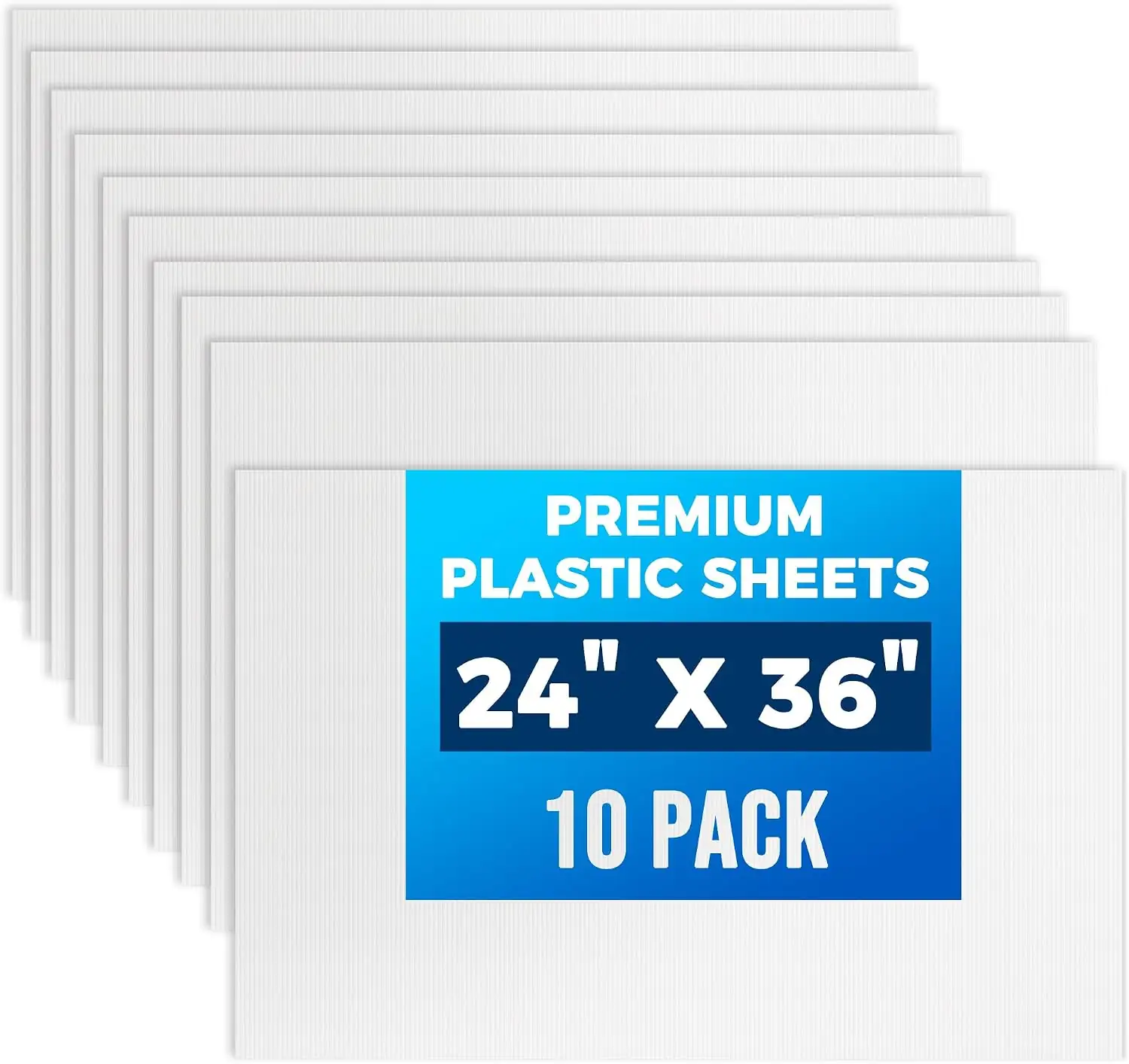10-Pack Poster Board 24x36 Corrugated… — Photo 1