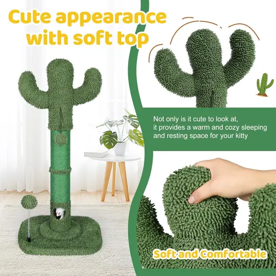Tall Cat Scratching Post for… — Photo 2