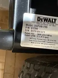 DEWALT 3600 PSI 2.5 GPM… — Photo 7