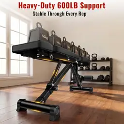 HEROGIFT Adjustable Weight Bench, 600… — Photo 2