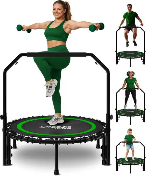 JUMPZYLLA Mini Rebounder Trampoline for… — Photo 1