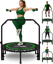 JUMPZYLLA Mini Rebounder Trampoline for… — Photo 1