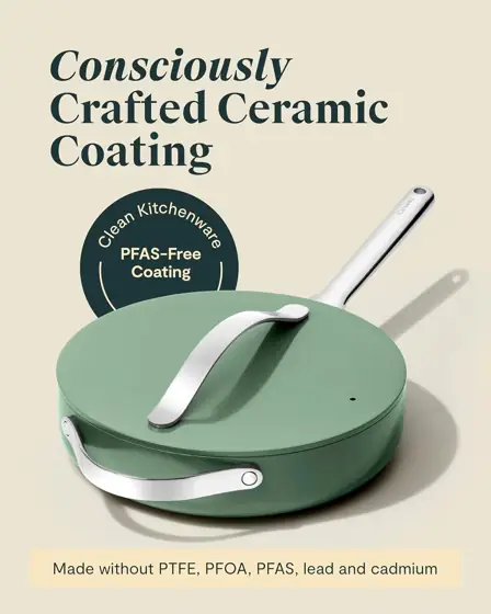 Caraway Non-Stick Ceramic Saut Pan… — Photo 3
