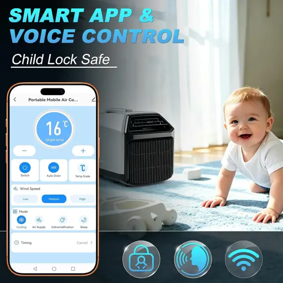 Portable AC Air Conditioner, APP… — Photo 3