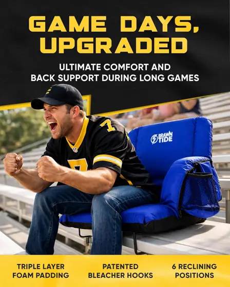 BRAWNTIDE Stadium Seat for Bleachers… — Photo 3