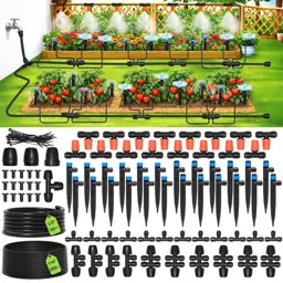 MIXC 250FT Drip Irrigation Kit… — Photo 1