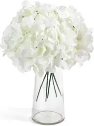 Auihiay 404Pcs White Hydrangea Artificial… — Photo 3