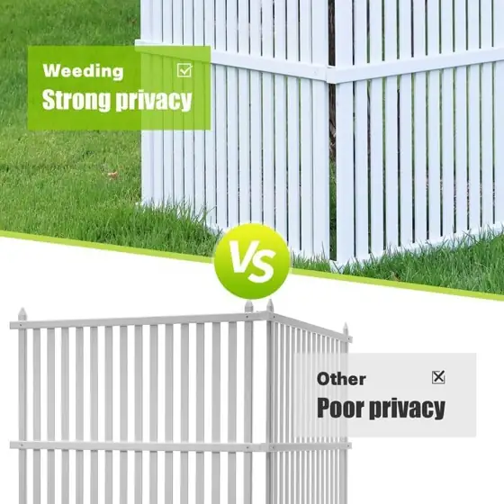 X-SPVC-4848 48"H x 48"W Privacy… — Photo 3