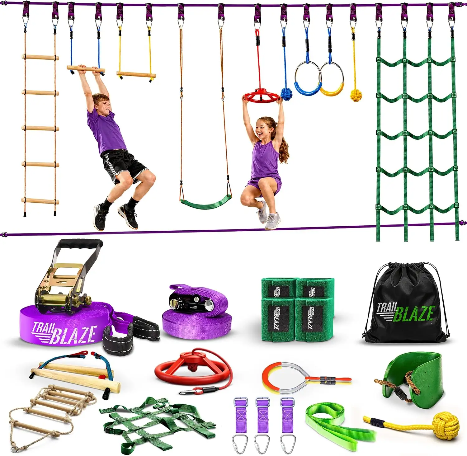 Ninja Warrior Obstacle Course Kids… — Photo 1