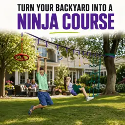 Ninja Warrior Obstacle Course Kids… — Photo 2