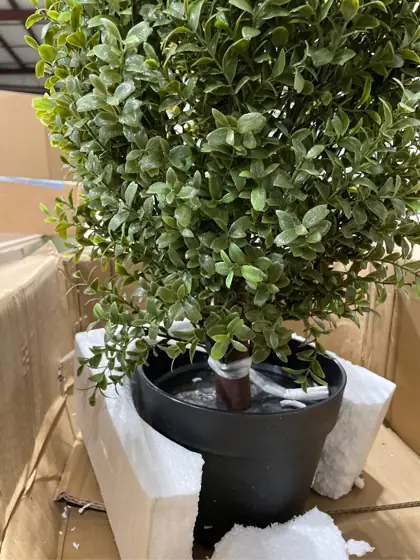 30" Tall Artificial Boxwood Topiary,… — Photo 6