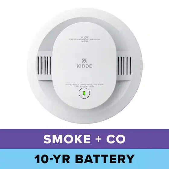 Kidde 10-Year Battery Powered Smoke… — Photo 1