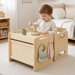 Montessori Weaning Table and Chair… — Photo 1