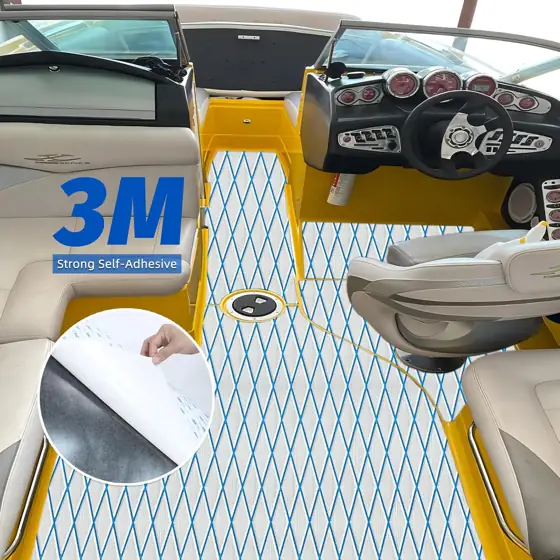 HXBYX EVA Foam Boat Flooring,… — Photo 2