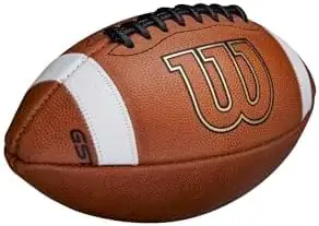 WILSON GST Leather Game Football — Photo 2