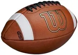 WILSON GST Leather Game Football — Photo 2