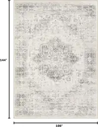 UERMEI 9x12 Area Rug -… — Photo 2