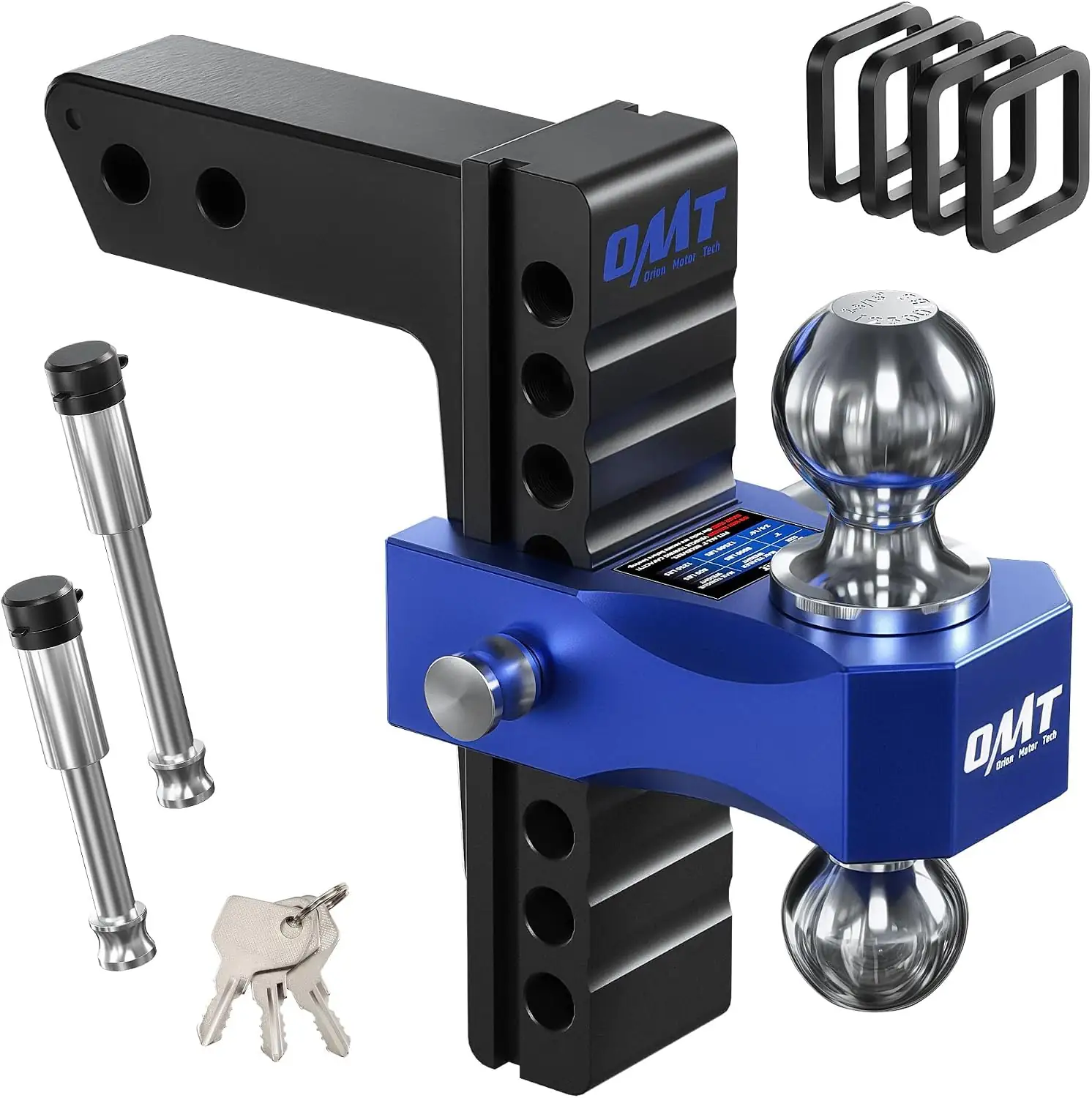 OMT Adjustable Trailer Hitch, 2… — Photo 1