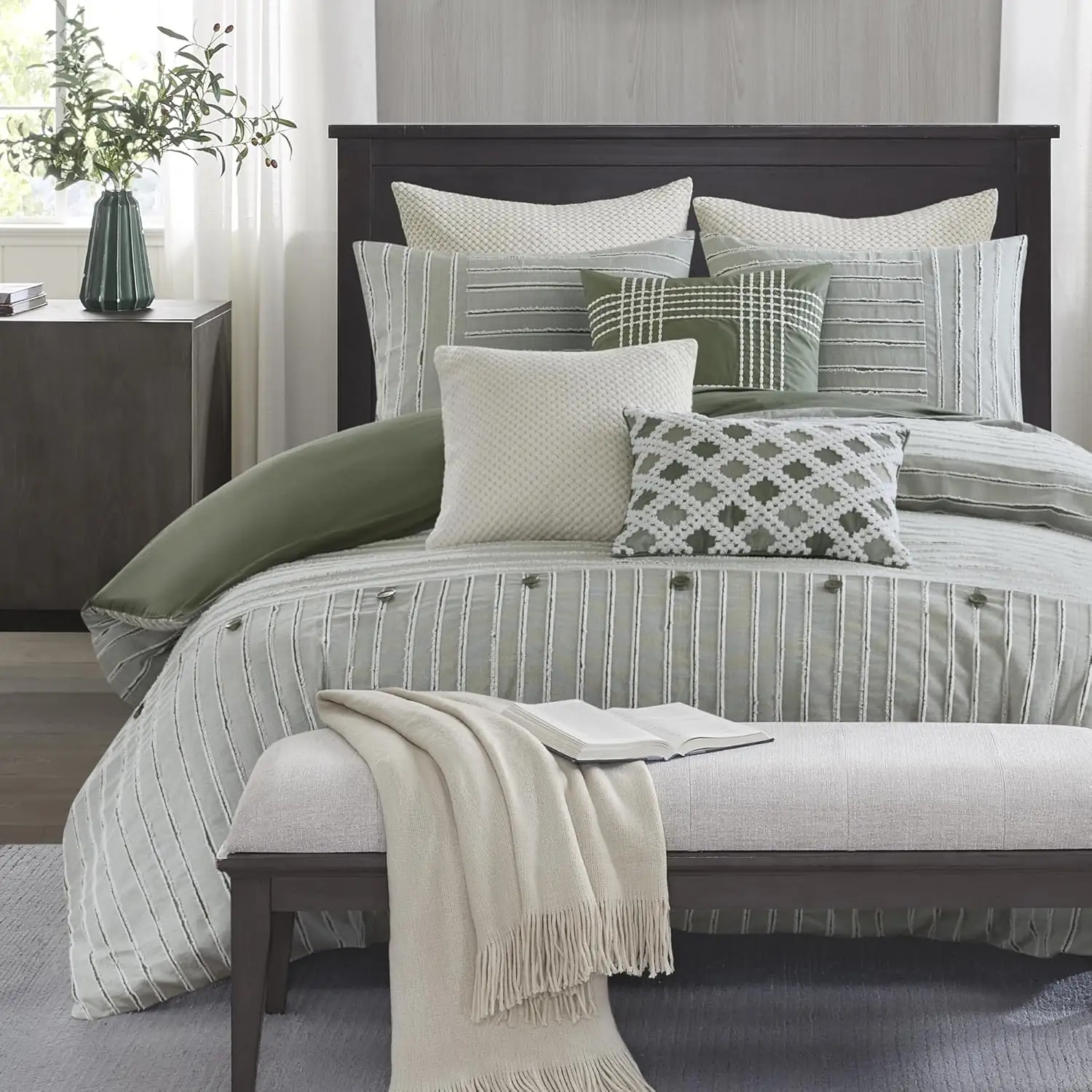 Madison Park Farmhouse King Cotton… — Photo 1