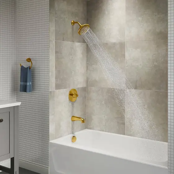 KOHLER Cursiva Single-Handle 3-Spray Tub… — Photo 2