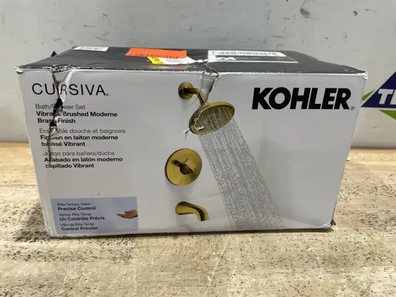 KOHLER Cursiva Single-Handle 3-Spray Tub… — Photo 3