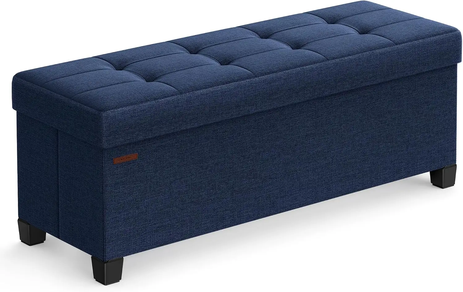 SONGMICS Storage Ottoman Bench, Foldable… — Photo 1