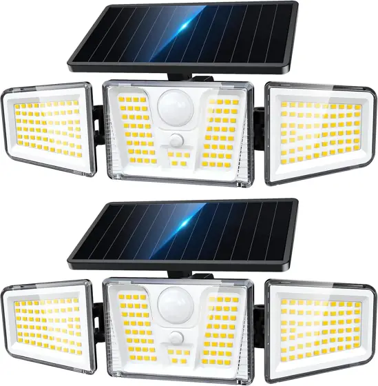 KOOPER Solar Flood Lights, 210… — Photo 1