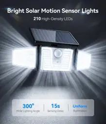 KOOPER Solar Flood Lights, 210… — Photo 2