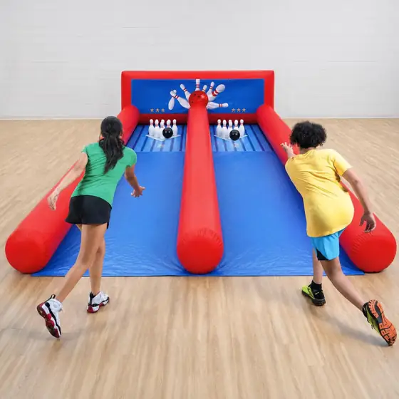 Inflatable Carnival Bowling Game, 2-Lane… — Photo 1