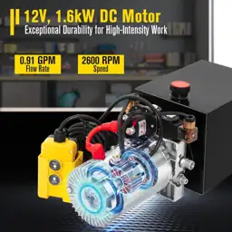 12V Hydraulic Pump for Dump… — Photo 2