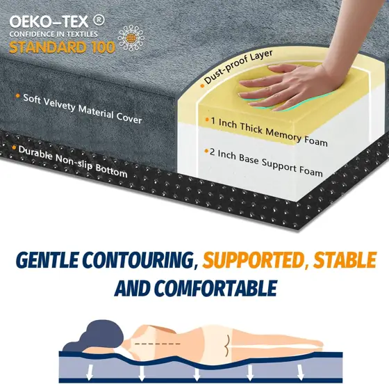 CYMULA Memory Foam Camping Mattress… — Photo 2