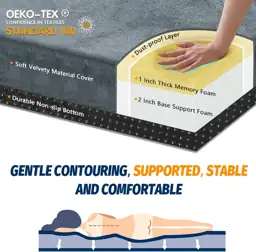 CYMULA Memory Foam Camping Mattress… — Photo 2
