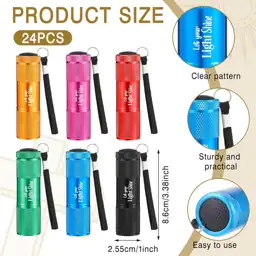 24 Set Mini Christian Flashlight… — Photo 2