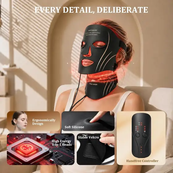 Red Light Therapy Mask for… — Photo 2